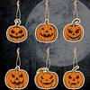Cartoon Pumpkin Decoration Props Paper Craft Ghost Pendant  Atmosphere Props