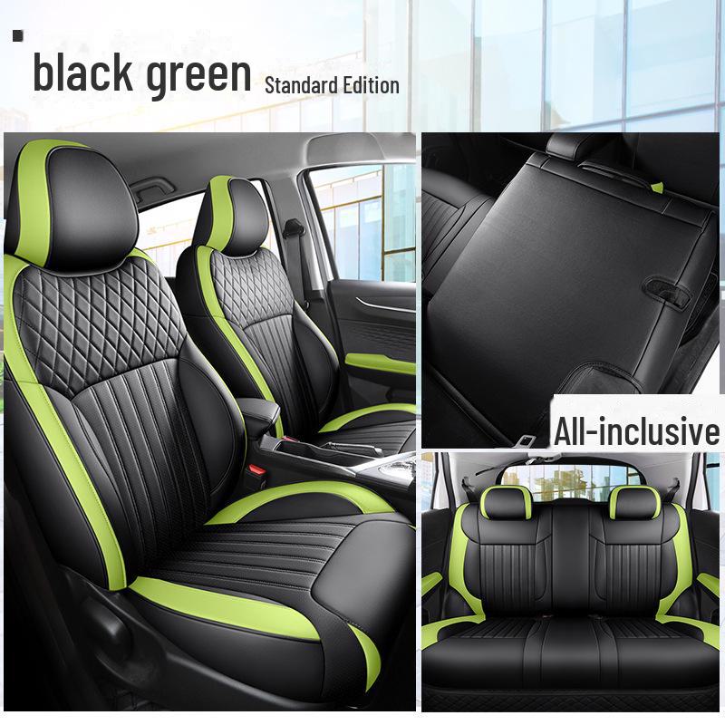 Geometric Kung Fu Niu Niu EX3 Leather Seat Cushion & Full Surround Cover
