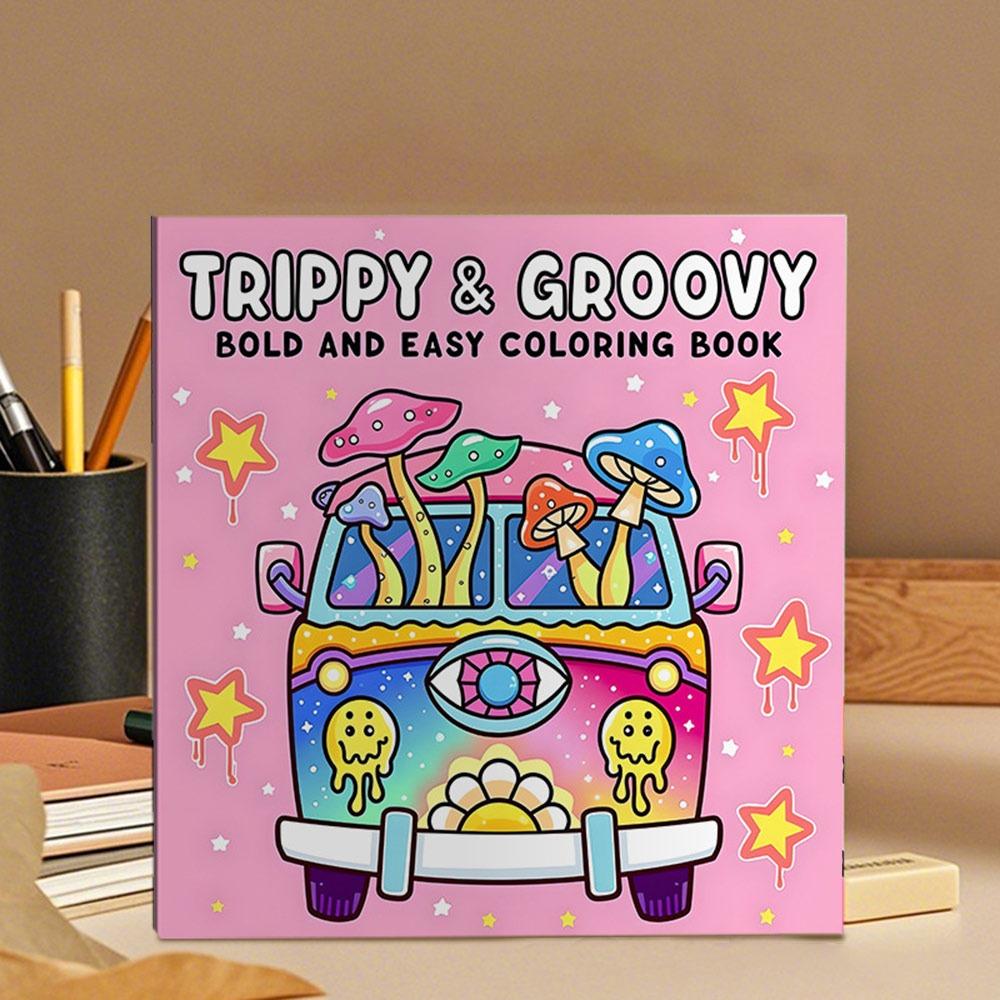 

Мультяшна розмальовка Навчальна книга з дудлами Мила книга для малювання графіті для дорослих і підлітків 03