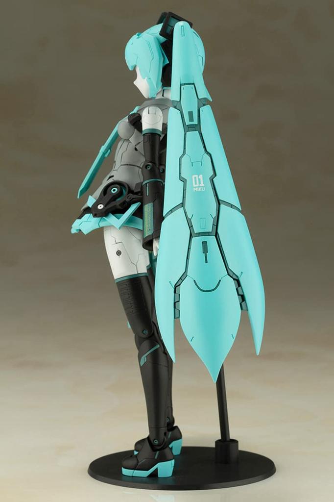 Frame Arms Frame Artist Hatsune Miku Maßstab 1/100 Kunststoffmodellbausatz, ca. 159 mm groß, durchgefärbt, FA129