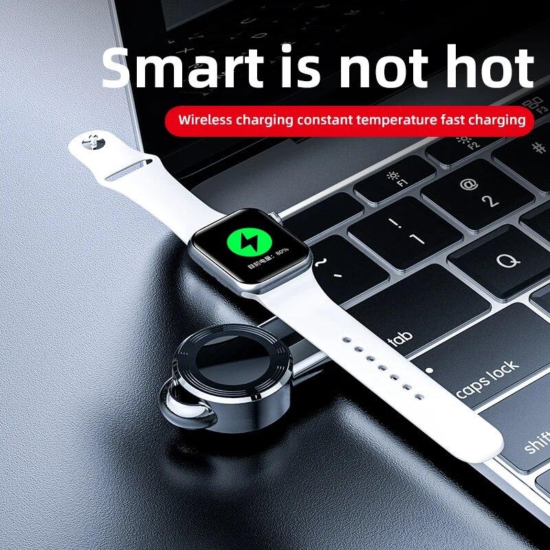 New Magnetic Wireless Charger For Apple Watch 8 7 6 5 4 3 SE Ultra 2 IWatch Dock Adapter Chargers Portable USB Charging Station