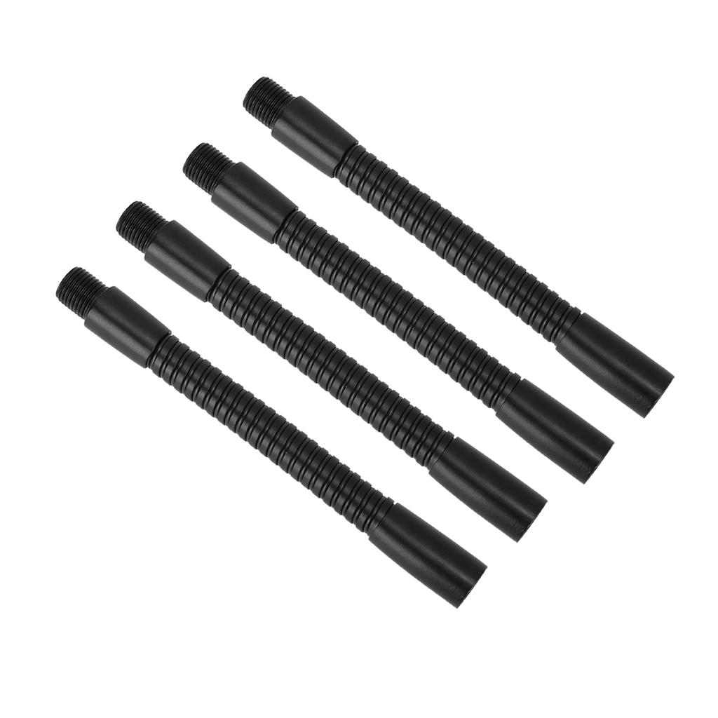 4 Pcs Gooseneck Lamp Hose Aluminium 10mm Caliber Flexible Table Desk Lamp Hose Lighting Fittings