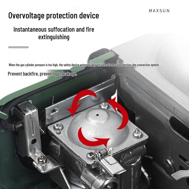Maixian MS-88 Portable Gas BBQ Grill & Hot Pot