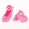 1/6 Doll Plastic High Heels Shoes For Clothing Pink