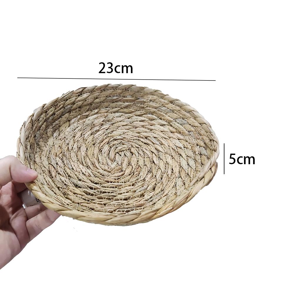 Rabbit Grass Chew Mat Hamster House Guinea Pig Cage Bed House Pad Pet Dog Cat