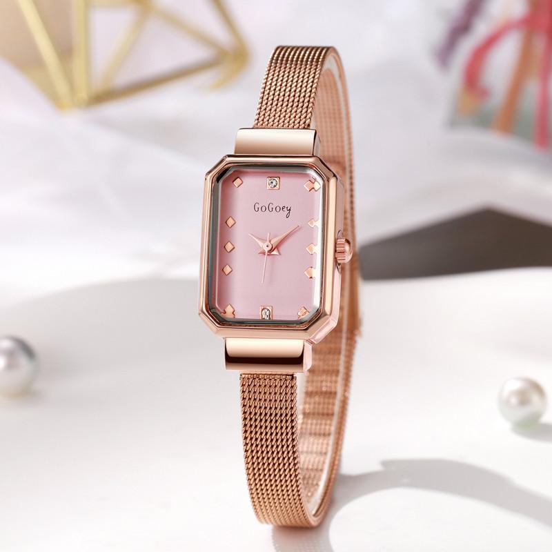 High Quality Fashion Elegant Quartz Watch Women Original Mesh Belt Wirstwatches Luxury Ladies Clock Reloj De Mujer Dropshipping