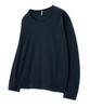 WEST GRAND BOULEVARD [2Pack] Semi-Over Silket Cotton U-Neck Long Sleeve (5 Colors)