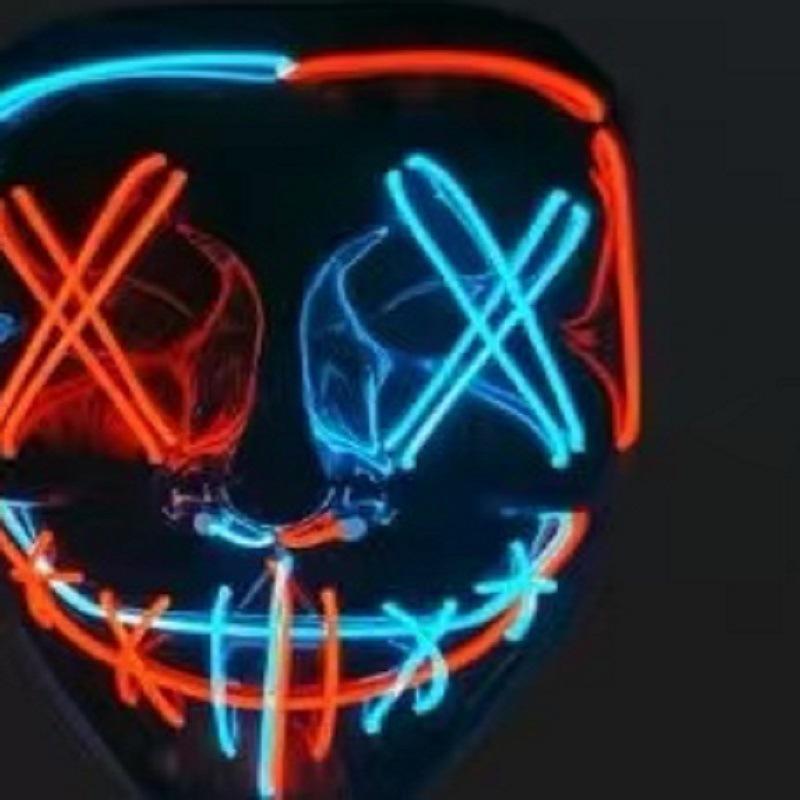 EL Luminous Funny Halloween Mask - Hot Selling Style
