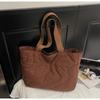 Bolso Casual de Gran Capacidad, Bolso de Hombro Único para el Trabajo, Bolso Tote Estudiante para Clase