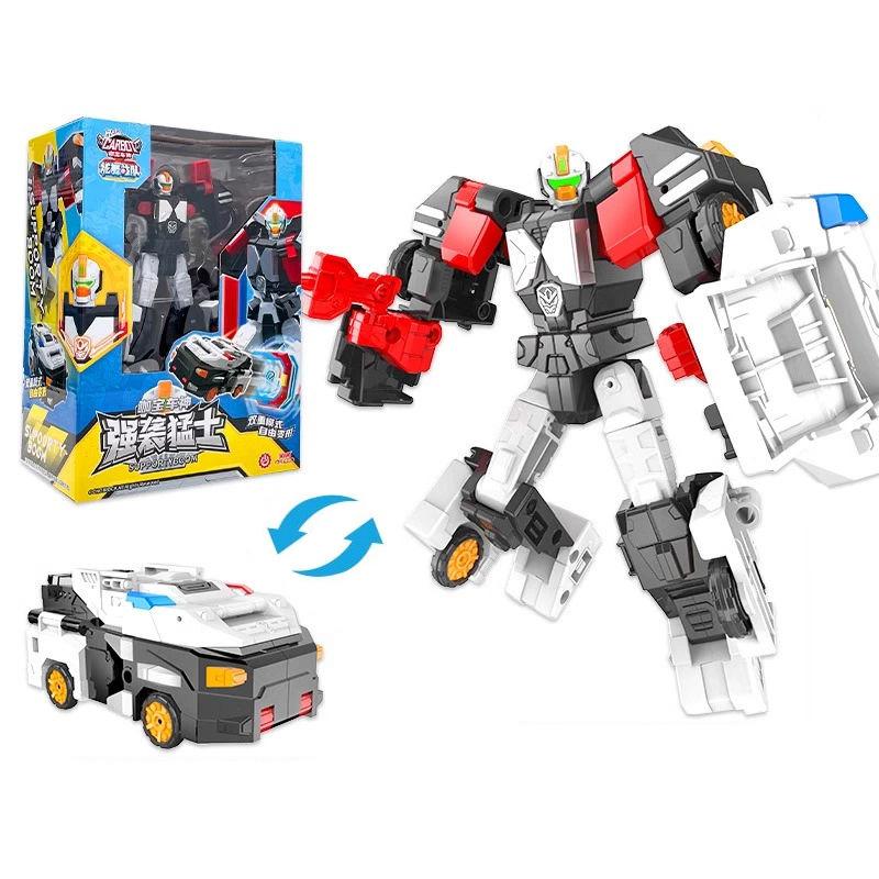 New ABS Carbot Transformation Robot To Car Action Figures Transforming Car EGRY BOOM Toy for Children Gift