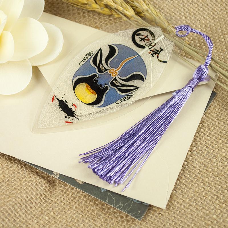 

Набор закладок в виде масок Пекинской оперы: Китайский стиль, креативный дизайн в виде листа, идеально подходит для одноклассников и студенток – отличный подарок на день рождения.