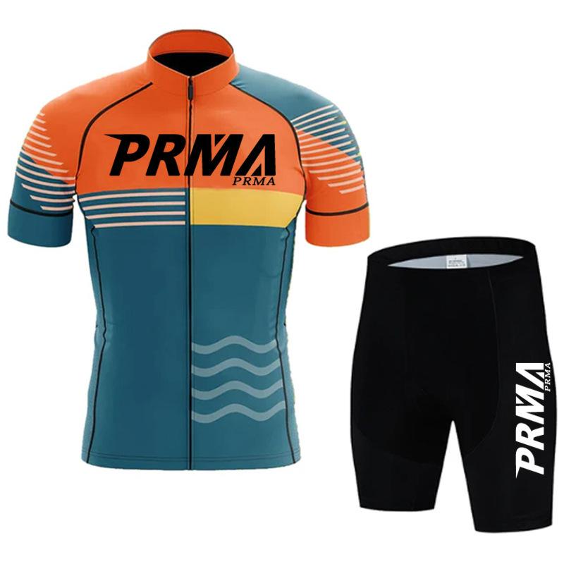 2026 Summer Suit Breathable Cycling Suit Summer Cycling Suit Short-sleeved Suit Men's Overalls Road Bike Competition Suit