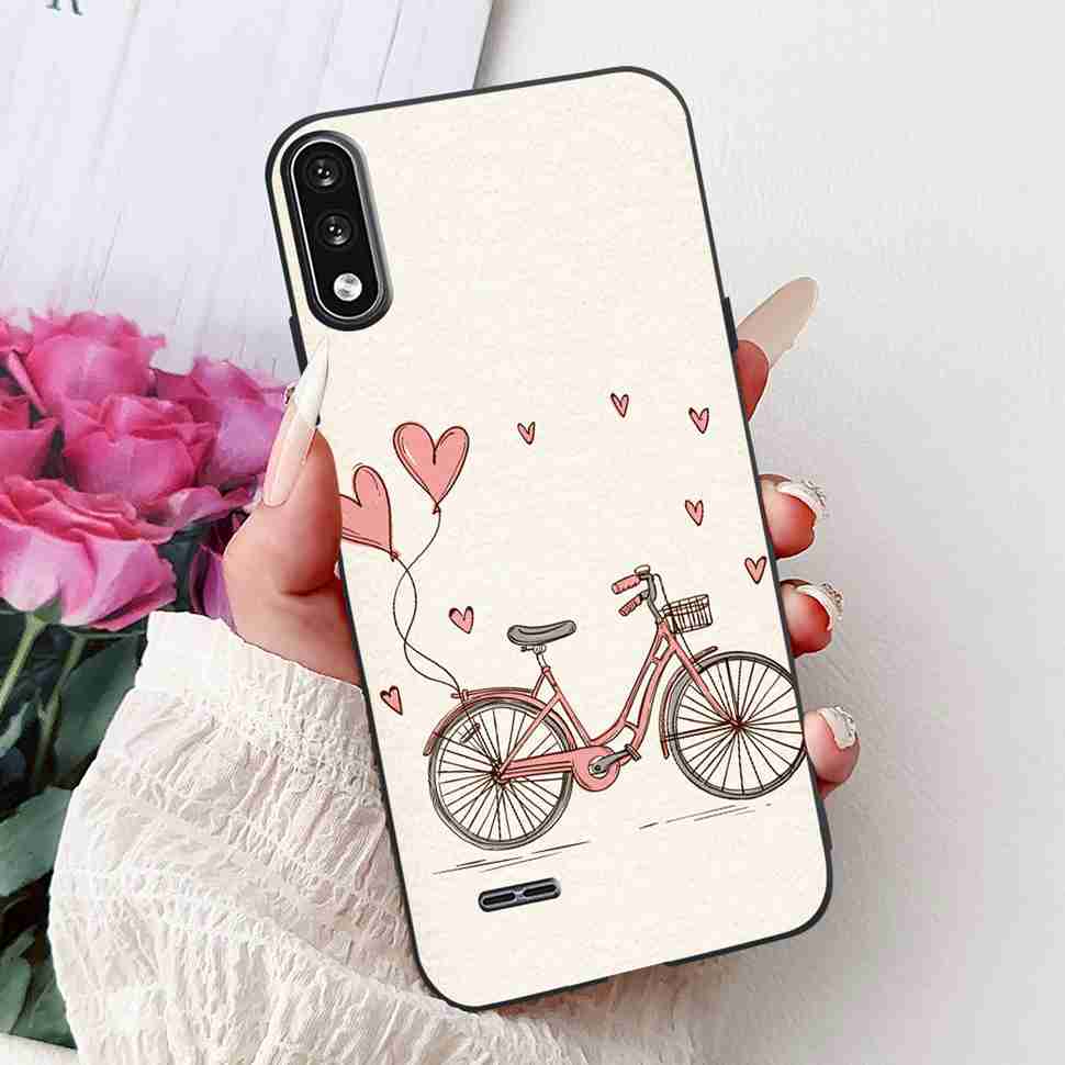 For LG K22 2020 Casing 6.2" Floral Pattern Cover Silicone Soft TPU For LG K 22 K22 LGK22 Cases Screen Protectors Coque Fundas