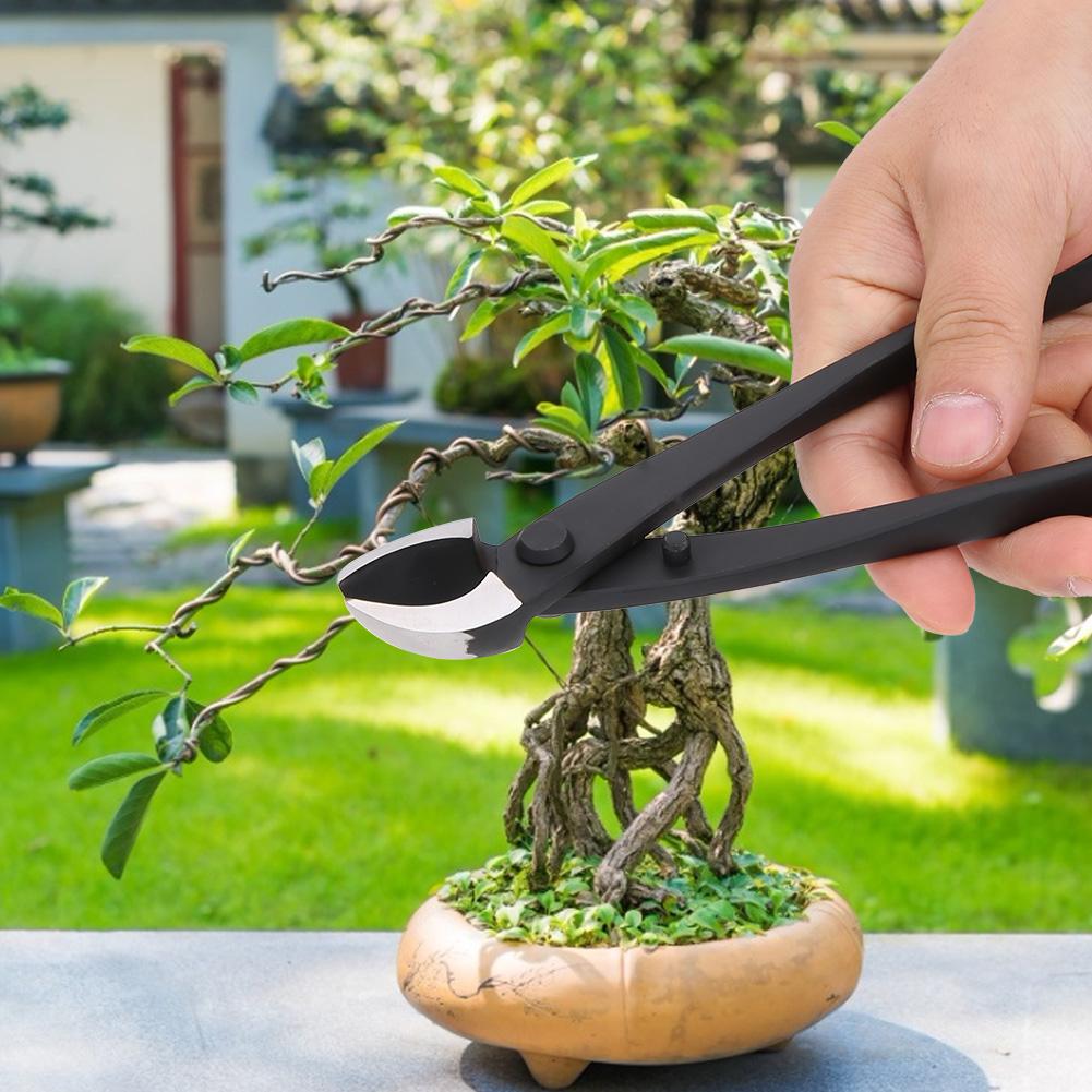 Hand Forged Bonsai Concave Branch Cutter Gardening Shears Scissors Modeling Tools