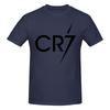 Cr7 Unisex Tshirtkorean Style Minimal Antipilling Tee