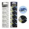5Pcs CR2450 Button Cell Batteries 3V Lithium Batteries Coin Cell Replacement for Watches Calculators Remote Control