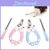 Durable Stainless Steel Pet Nail Clippers For Home Grooming