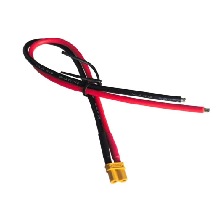 XT30 Male Female Socket Connector Plugs With 14AWG Silicone Wire for Drones Battery ESC FPV Drones Car