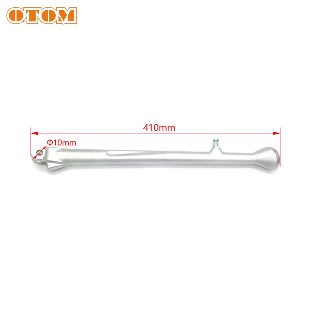 OTOM Motocycle Kickstand Side Stand W/ Spring Kit For YAMAHA YZ250F YZ450F 2010-2023 Racing Modification Forged Aluminum Bracket