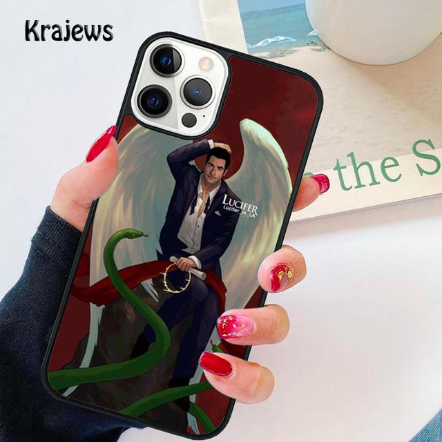 American TV Series Lucifer Soft Phone Case Cover For iPhone 17 Air 16 15 14 Plus 12 13 Pro Max Coque Fundas