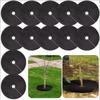 Weed Control Mats Non Woven  Tree Rings Mulching Mats for Garden Decoration and Soil Moisture Preservation