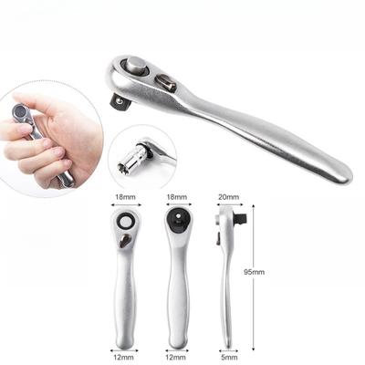New Durable High Hardness Mini 72 Teeth One Fourth Ratchet Wrench Quick and Effort Saving Wrench Socket Ratchet Wrench 1PC