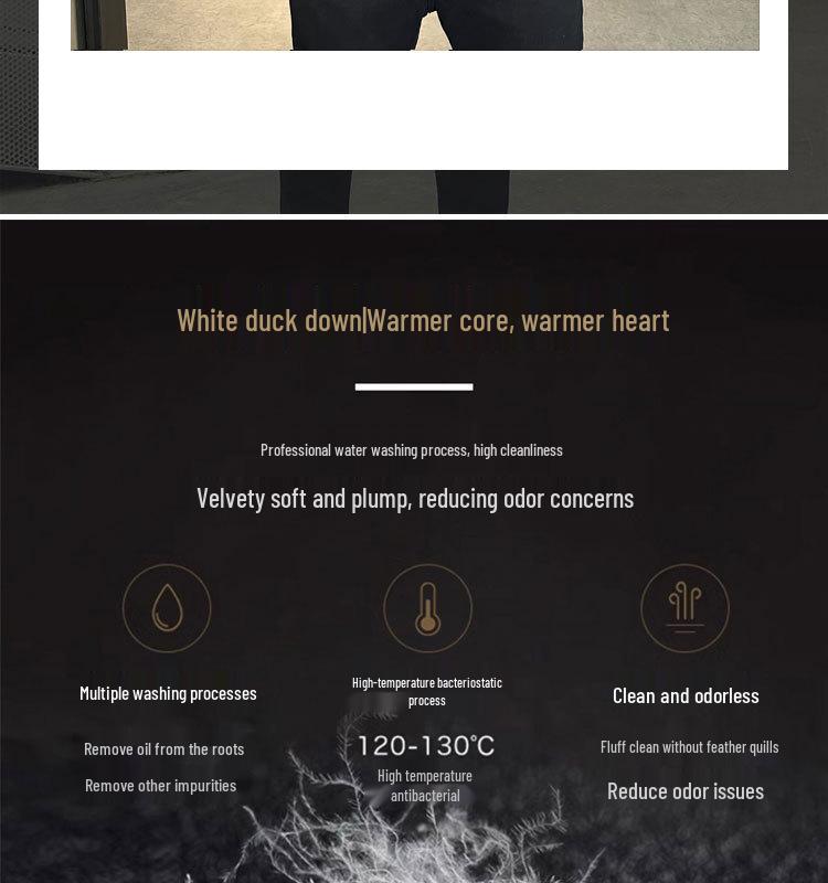 Men's 2025 Winter Trendy Printed Down Jacket - Lightweight, Thick & Stand Collar Outerwear