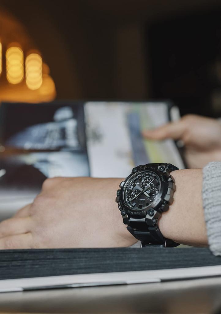 Casio Bluetooth Solární Černé G-Shock MT-G Rádiem řízené hodinky, MTG-B3000B-1AJF, Pánské,