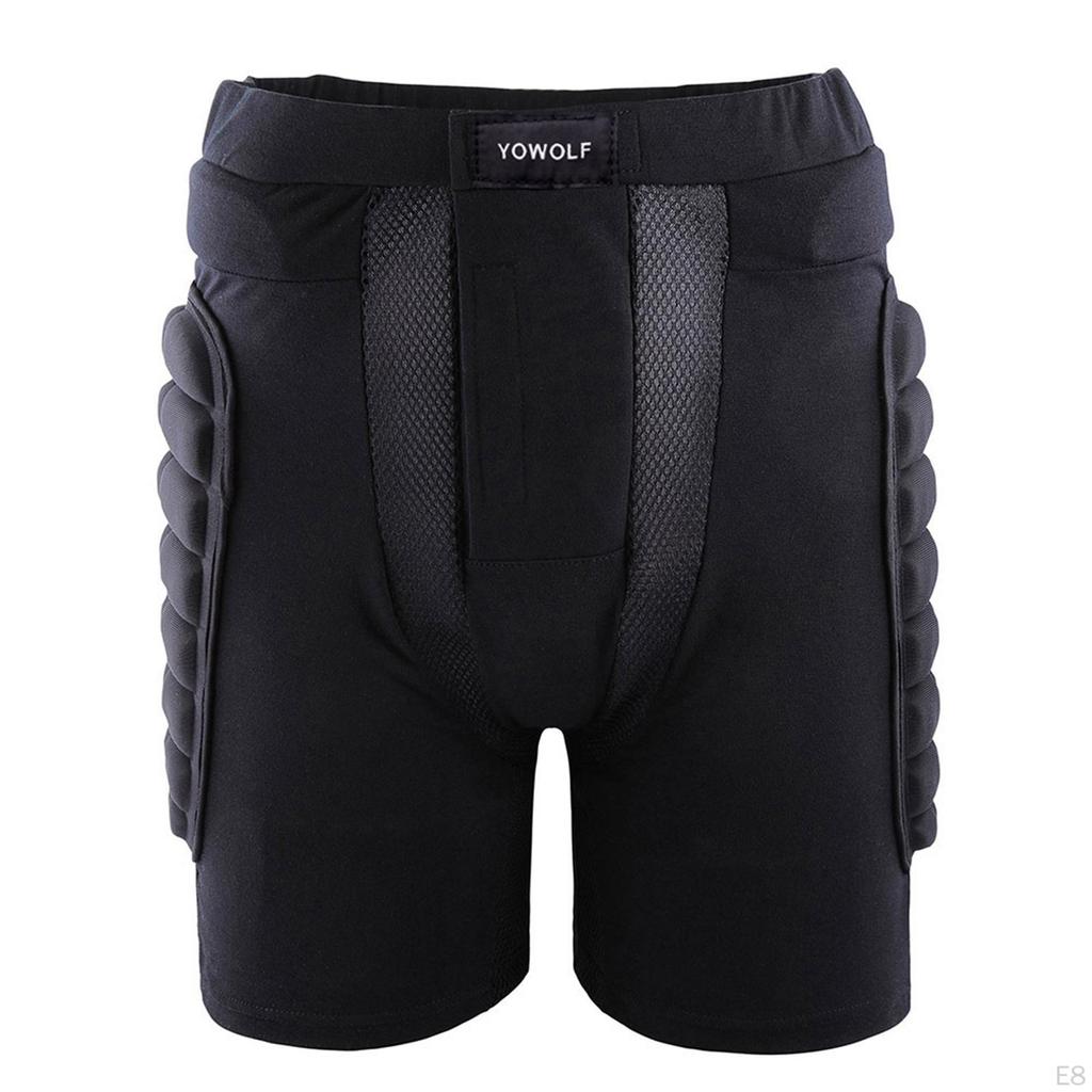 Hip Pad Protective Gear Padded Shorts for Skiing Men Women