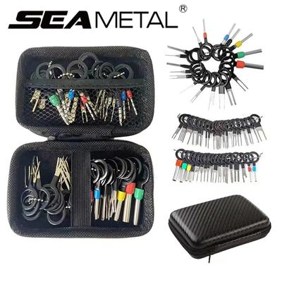 Car Terminal Removal Kit Box Wire Plug Connector Extractor Puller Release Pin Extractor Set Repair Hand Tools