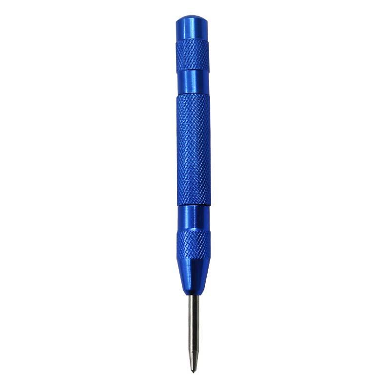 130mm Automatic Center Pin Punch Spring Loaded Marking Starting Holes Tool Wood Press Dent Marker Woodwork Drill Bit