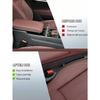 Car Seat Gap Filler, Anti-Leakage & Anti-Drop! Gap Filler & Sealing Strip, Can Be Used For Edge Gap Storage And Organization