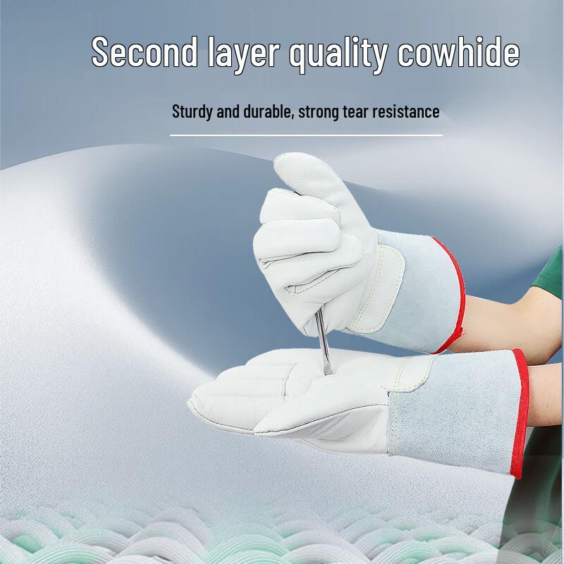 Hanyou Cold-Resistant Leather Work Gloves
