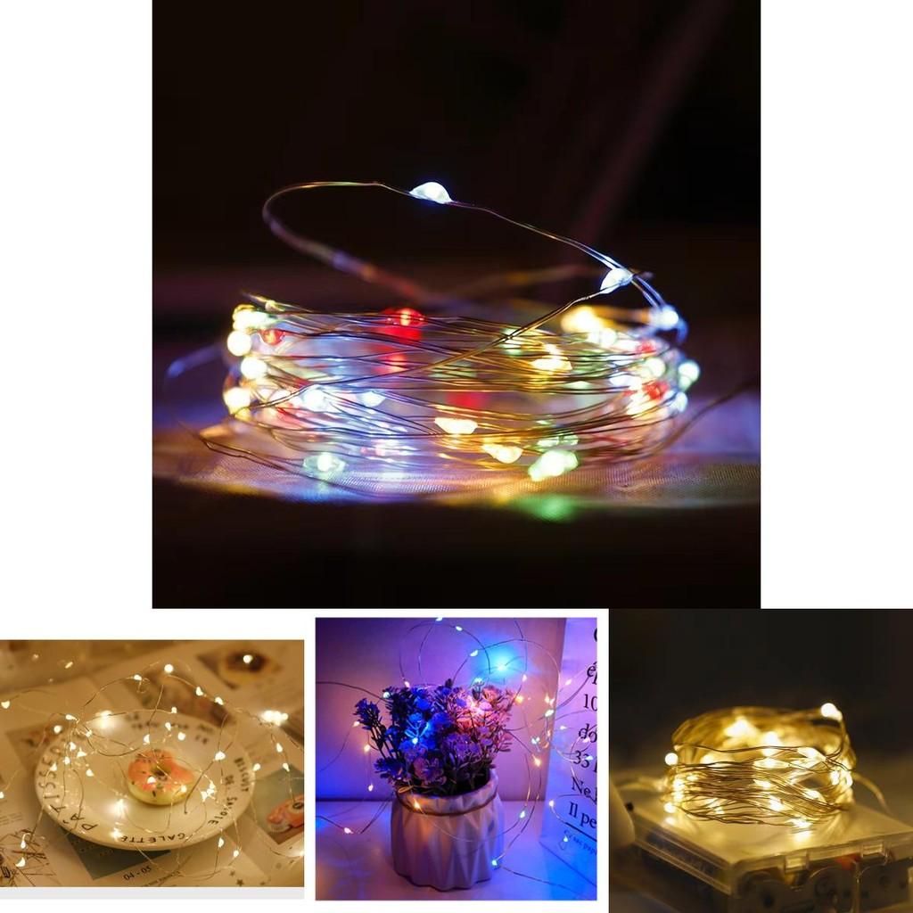 Battery Box Copper Wire Led String Light For Christmas Decor And Festive Events