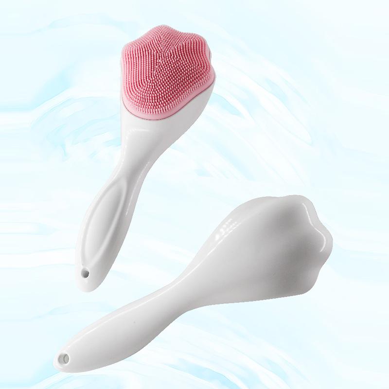 Cat Paw Silicone Facial Cleansing Brush - Gentle Exfoliating Massage Tool