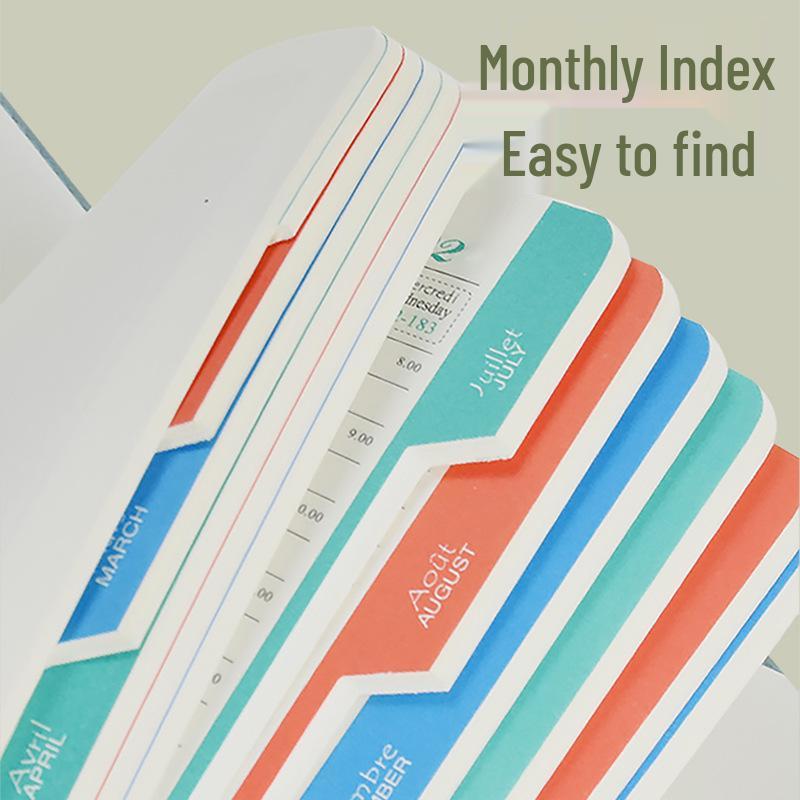 2027 Daily Planner: One Page Per Day, Premium Office Record Book with Chinese Inner Pages