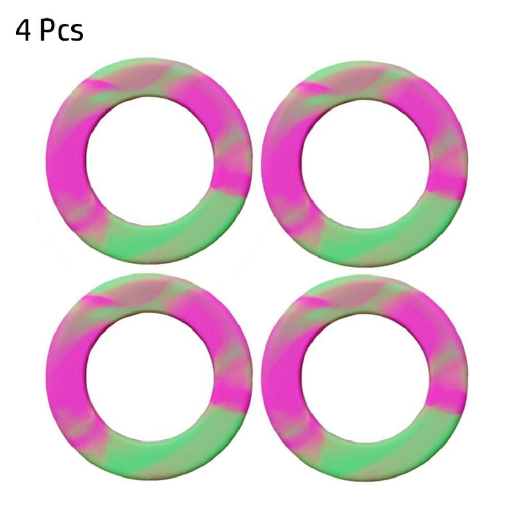 

4 Pcs Silicone Luggage Wheels Protector Thickened Suitcase Parts Travel Luggage Caster Shoes Reduce Noise