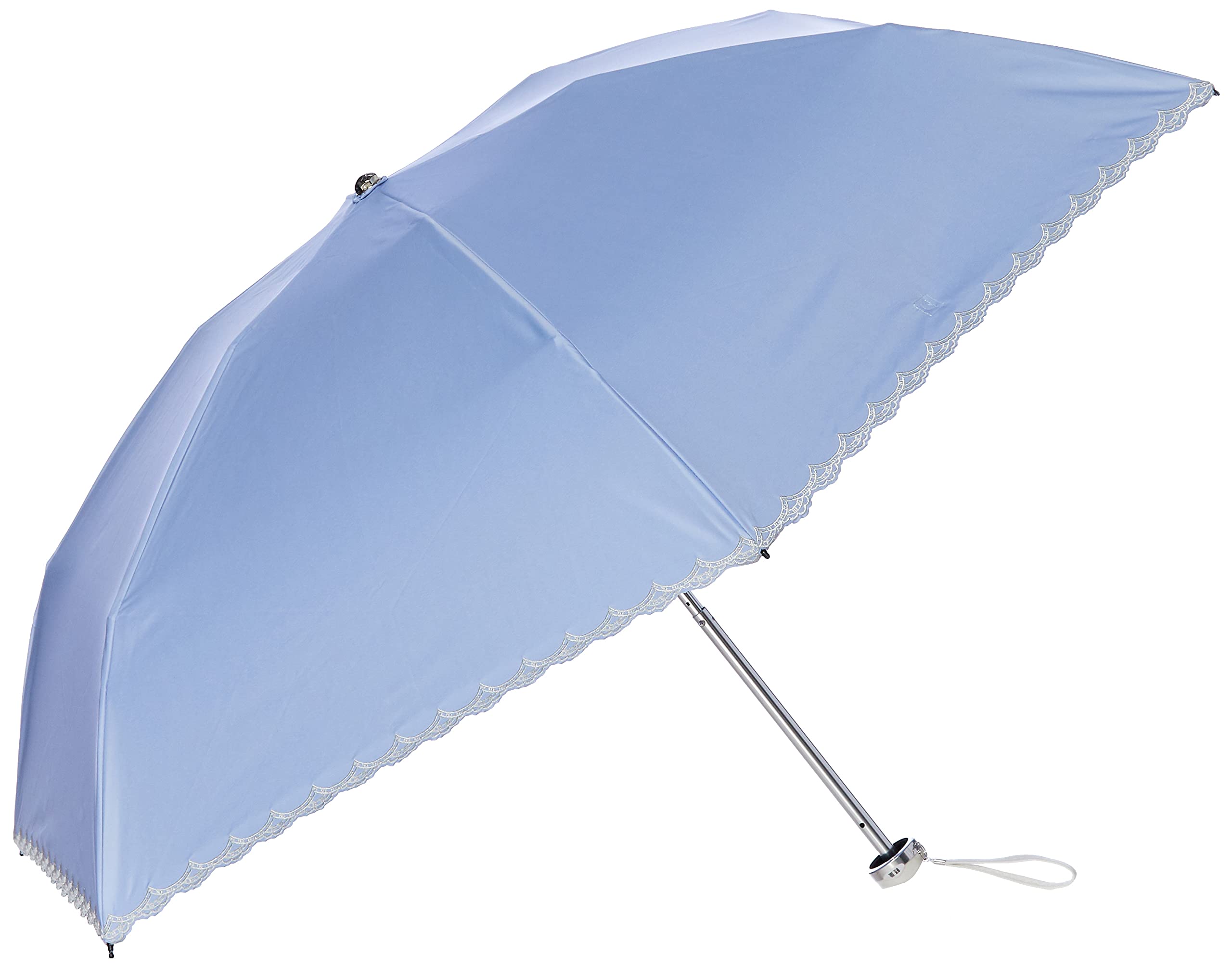 

Moonbat Scala Вышитый Складной Легкий Дождевик или Зонт с Сакс Ребрами 50 см, Женский, Зонт от солнца, 10954-02 (Блокировка тепла, Первоклассная блокировка, Блеск,