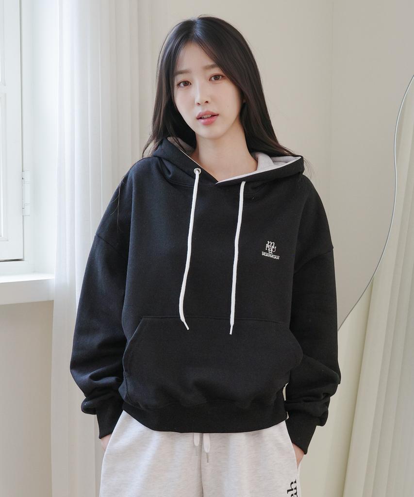 [Terry/Fleece] Stitch Combo Hoodie [6 Colors]