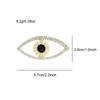 New Rhinestone Big Eye Brooches For Women 2 Colors Available Fashion Summer Coat Pin High Quality
