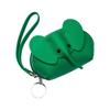Sturdy Genuine Leather Elephant Designs Card Holders Zippered Wallet for Women