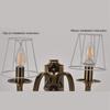 3PCS Fabric Lamp Cover Clip On Design Small Lamp Shades Modern Lampshade  Indoor Lamp