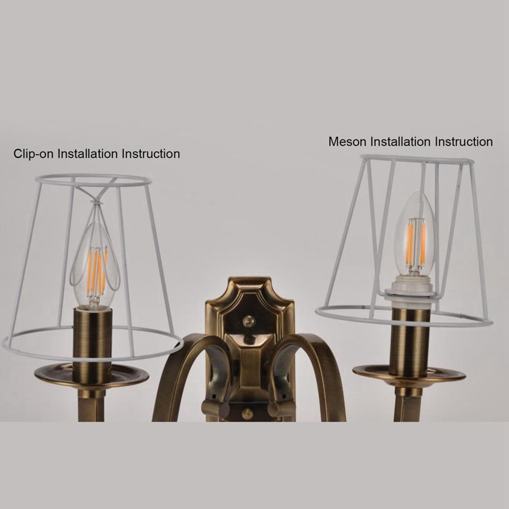 3PCS Fabric Lamp Cover Clip On Design Small Lamp Shades Modern Lampshade  Indoor Lamp