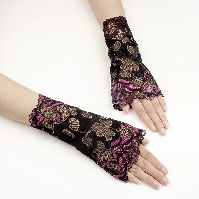 Summer Lace Sun Protection Gloves & Cycling Sleeves for Women