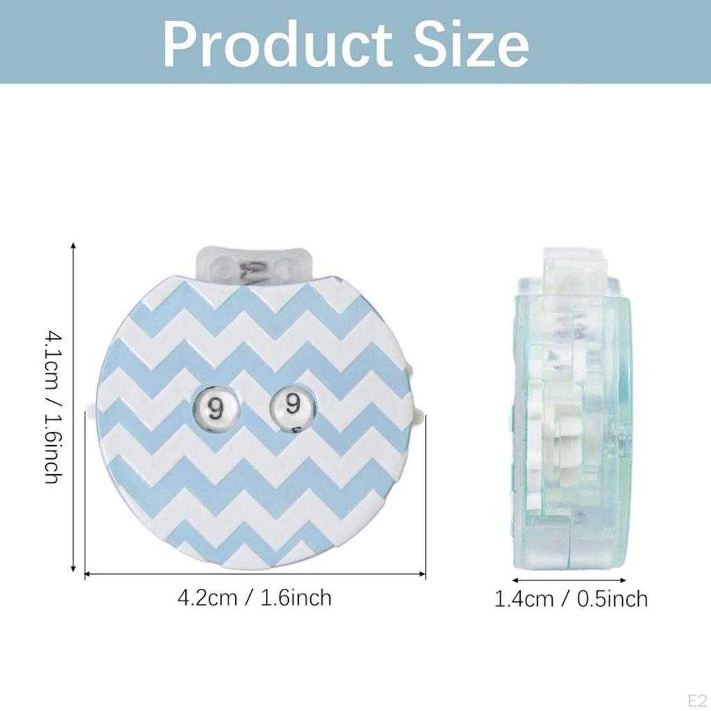 Knitting Counter Marking Tool, Mini, Compact Sewing Supplies Row Counting Device Stitching