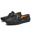 Fashion Men's Breathable Slip on Casual Shoes Flats Business Outdoor Driving Shoes Classic Leather Loafers for Men Walking Shoes