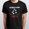 System of A Down Toxicity Musikalbum T-SHIRT S M L XL XXL 3 4 XL färger Svart