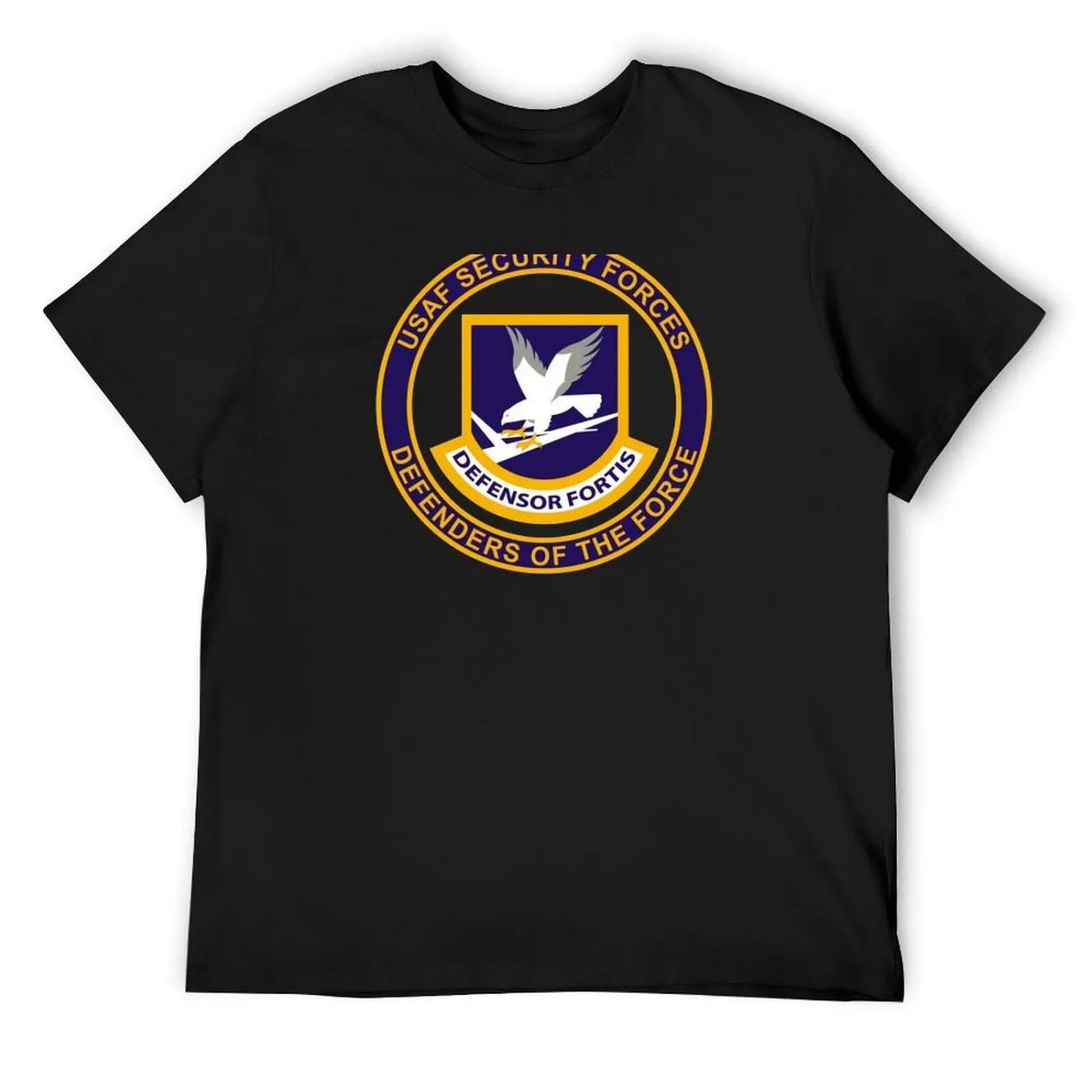 Air Force Security Forces T-Shirt oversized t shirt customs design your own cute clothes t shirts men XXXXXL чёрный