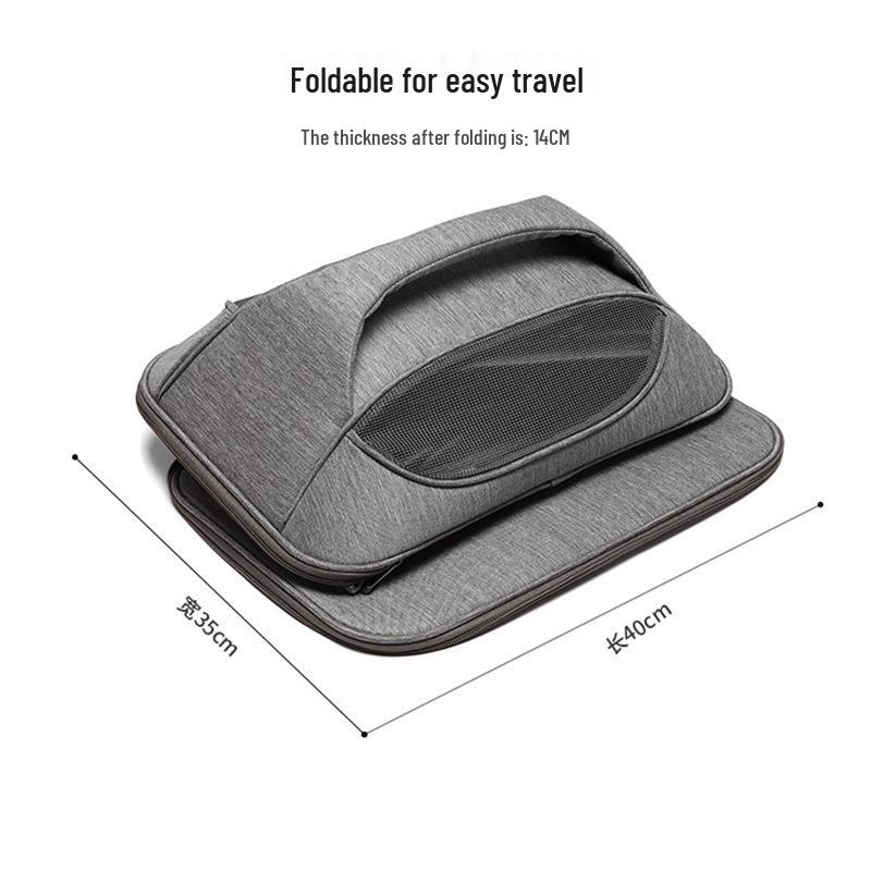Portable Cross-Border Cat Carrier Backpack: Large, Breathable, Foldable, Pet Travel Handbag