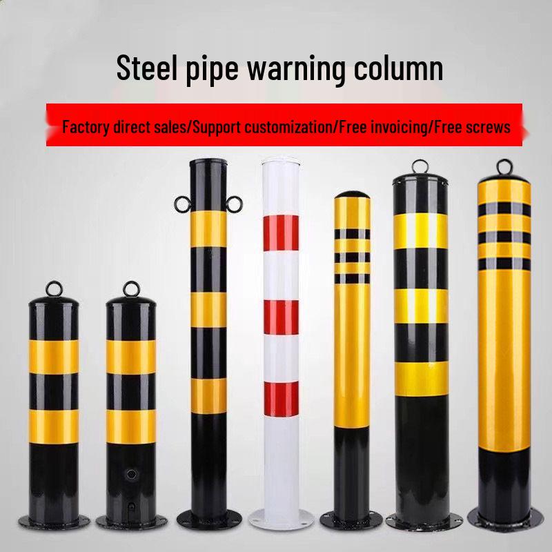 Thickened Steel Guardrail Posts & Anti-Collision Bollards - Road Barriers & Lane Dividers